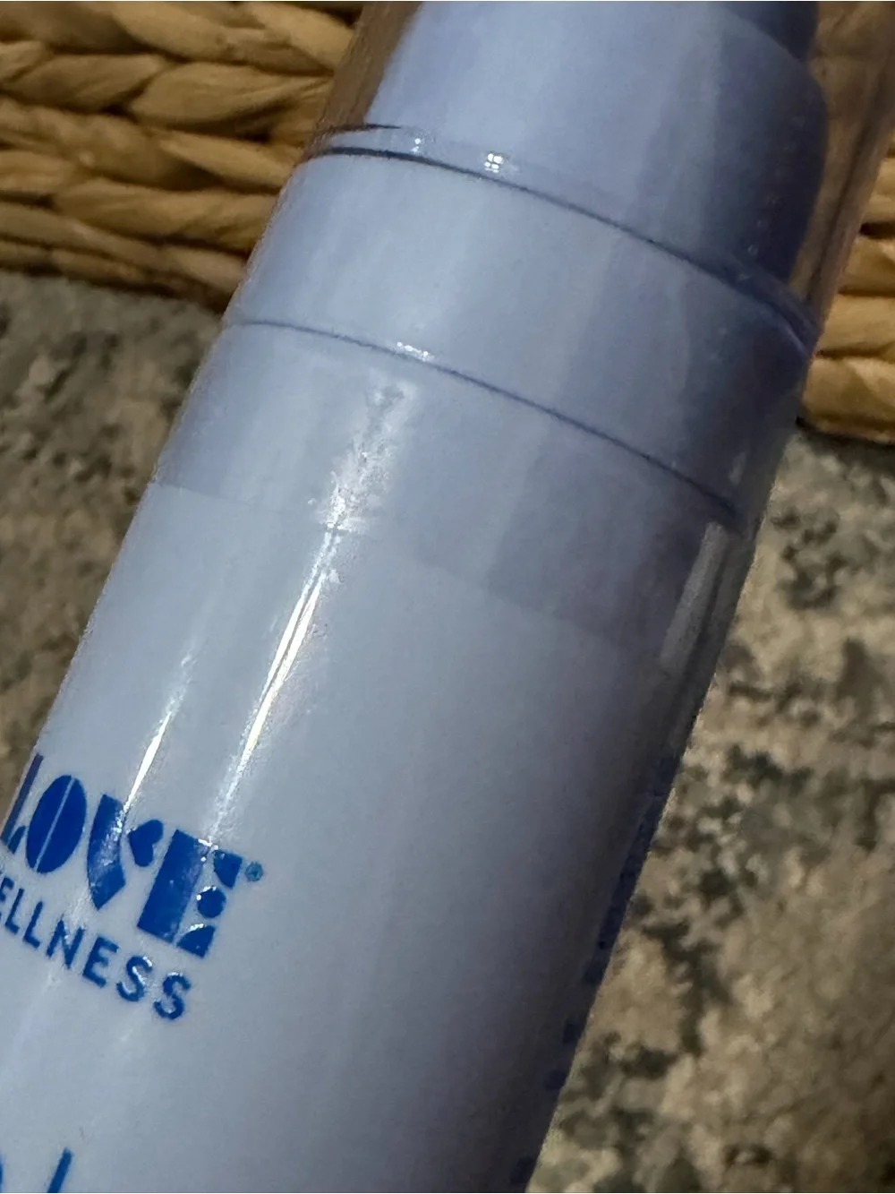 Bye Bye Bloat Detoxifying Body Oil - Light Blue